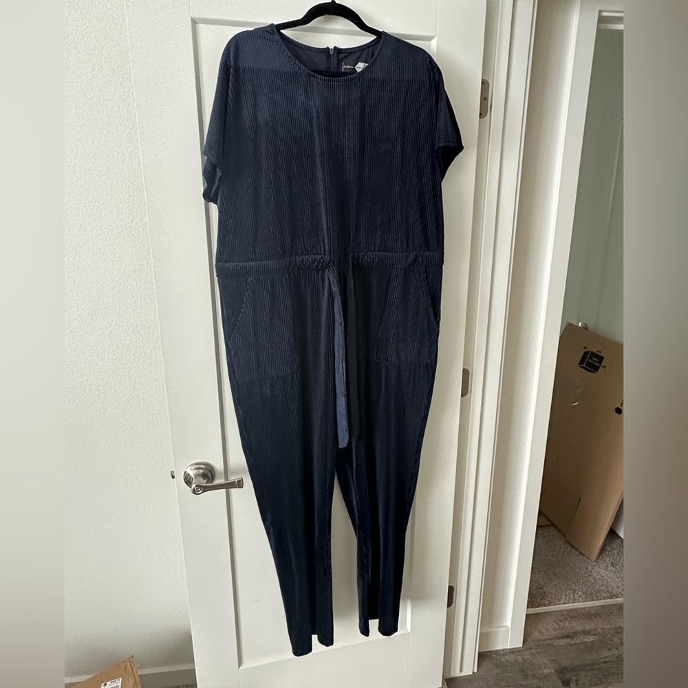 NWT Navy Blue Jumpsuit XXL